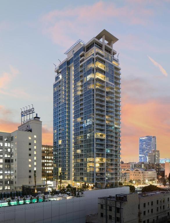 Level Downtown La South Olive Hotel Los Angeles Buitenkant foto