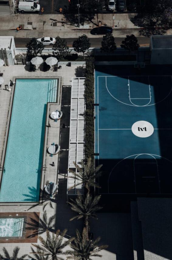 Level Downtown La South Olive Hotel Los Angeles Buitenkant foto