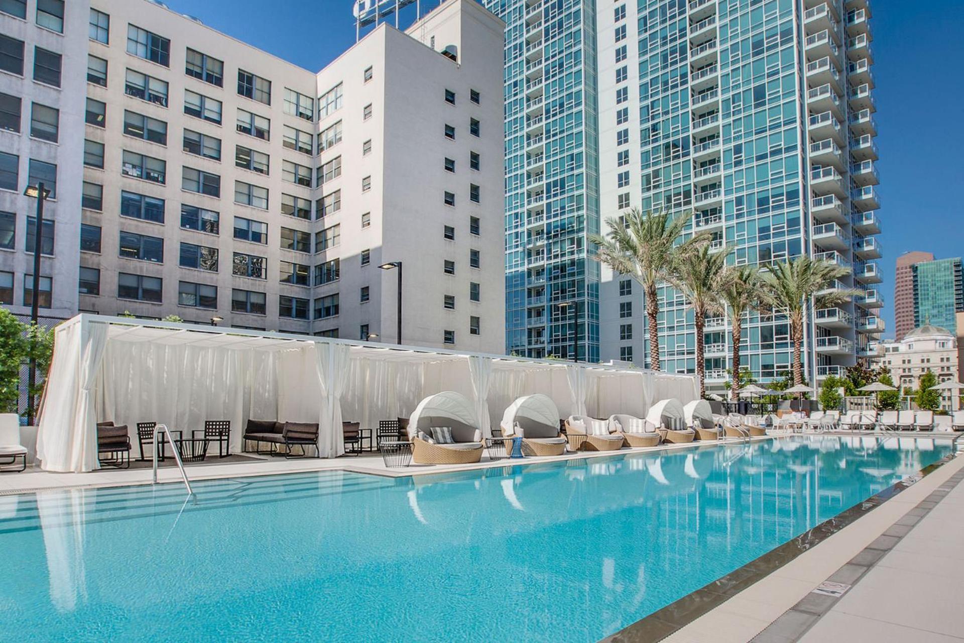 Level Downtown La South Olive Hotel Los Angeles Buitenkant foto