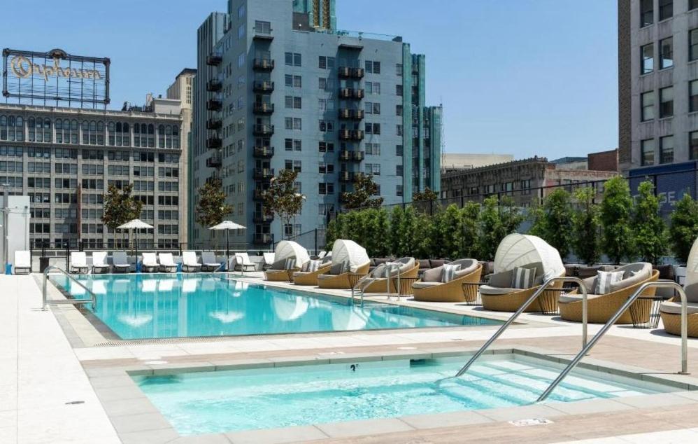 Level Downtown La South Olive Hotel Los Angeles Buitenkant foto